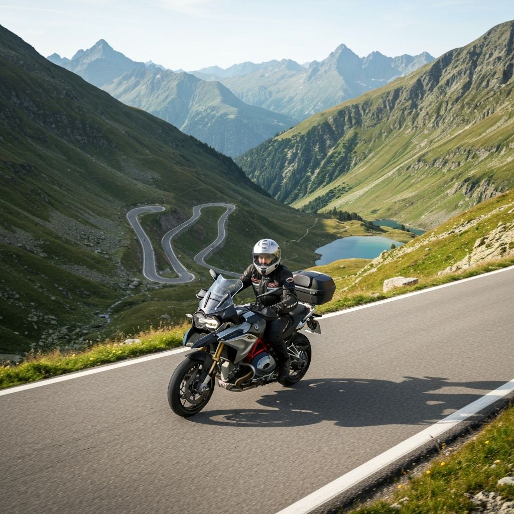 Viaggio in moto in Valle d'Aosta